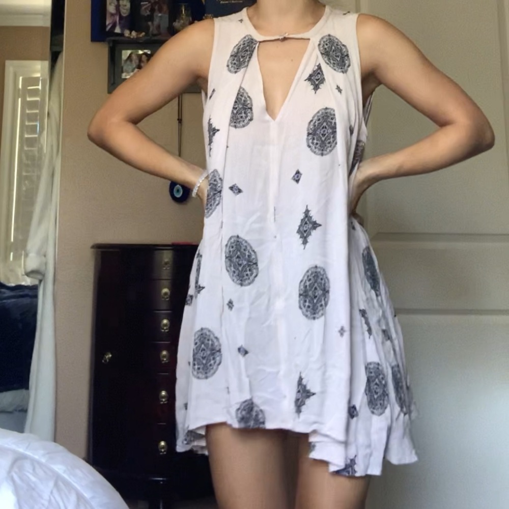 Free People Flowy Tunic Style Dress